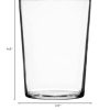 17 oz Mercado Highball Drinking Glass (12 piece, dishwasher safe)