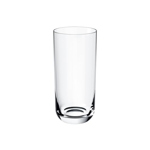 La Divina Longdrink Glass, Set of 4, Tall Glass for Water/Cocktails, 14.75 oz, Crystal