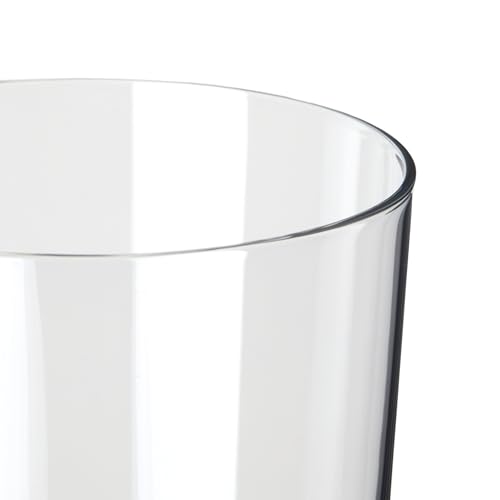 Admiral Cooler Borosilicate Glass Cup, 14.7 oz, Microwave-Safe, Commercial-grade, 24-Pack, Transparent