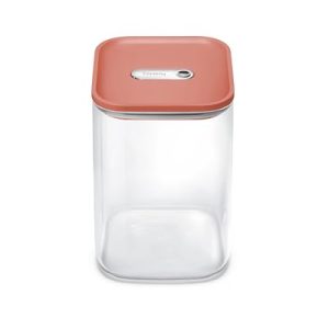 4qt Glass Airtight Food Storage Container with Lid – Non-Toxic, BPA-Free Kitchen Storage Container – Stackable, Space-Saving
