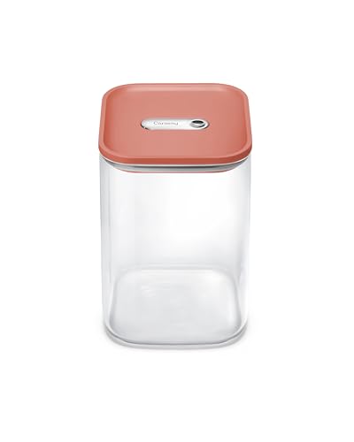 4qt Glass Airtight Food Storage Container with Lid – Non-Toxic, BPA-Free Kitchen Storage Container – Stackable, Space-Saving