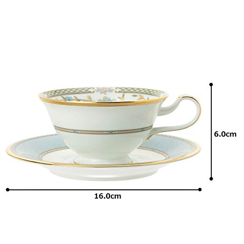 Y59587/9983-6 Cup & Saucer (For Both Coffee/Tea) 220cc Yoshino Gray Bone China