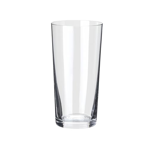 Admiral Cooler Borosilicate Glass Cup, 14.7 oz, Microwave-Safe, Commercial-grade, 24-Pack, Transparent