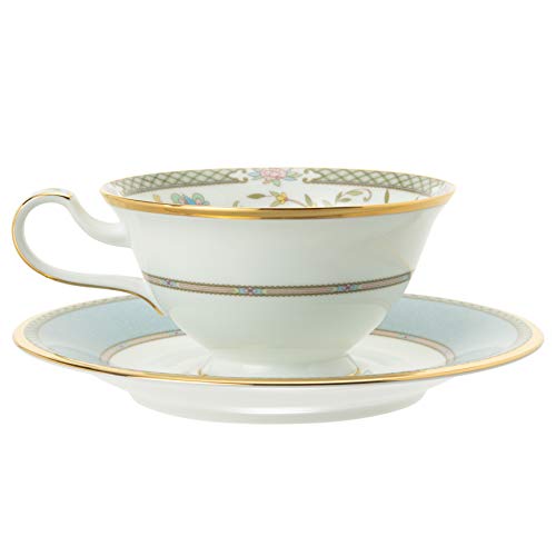 Y59587/9983-6 Cup & Saucer (For Both Coffee/Tea) 220cc Yoshino Gray Bone China