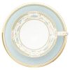 Y59587/9983-6 Cup & Saucer (For Both Coffee/Tea) 220cc Yoshino Gray Bone China