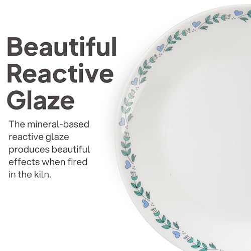 Regal Dinnerware Set of 18 pieces, Service for 6, Chip & Scratch Resistant, Lightweight Round Plates and Bowls Set, Microwave &