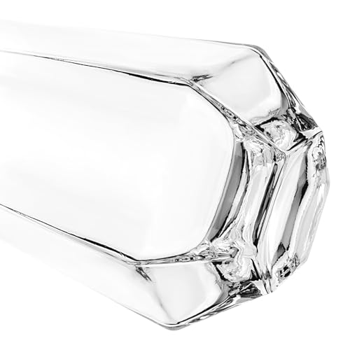 Tall Drinking Glasses - Water Glasses Set of 6-18 oz Highball Glass for Juice Macha - Cups for Kitchen, Dishwasher Safe