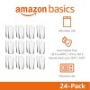 Admiral Cooler Borosilicate Glass Cup, 14.7 oz, Microwave-Safe, Commercial-grade, 24-Pack, Transparent