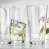 Home Essentials Drinking Glass Set - 10 Highball Glass Cups, 16 Oz. Basic Water Glasses, Beer, Juice, Cocktails, Wine, Iced Tea,