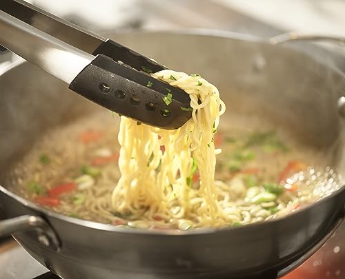 Elevate Fusion 5-piece Silicone Utensil Set with Storage Stand, Stainless Steel