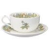 T97285A/4660-2 Milk Tea Cup & Saucer, 11.8 fl oz (325 cc), My Neighbor Totoro, Dandelion, Microwave Safe, 1 Guest, Bone China