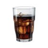 Rock Bar 16.25 oz. Cooler Stackable Tempered Beverage Glasses for Cold Drinks, Water, and Cocktails, Set of 6, Clear