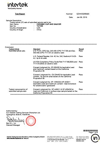 Latte Art Cup and Saucer for Latte & Cappuccino & Double Espresso, New Bone China, Mate for Coffee Shop and Barista (Glossy