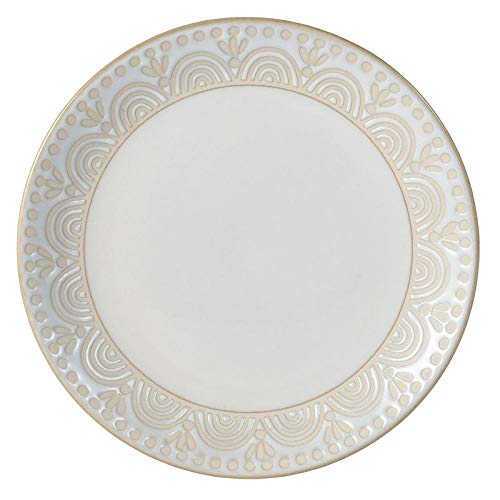 Amelia Cream 16-Piece Dinnerware Set, Service For 4