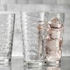 Drinking Glasses Set of 10 Highball Glass Cups, 17 Oz Cooler Glassware. Home and Bar Everyday Basic Drinkware Elegant Kitchen