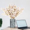 Set of 8 Silk Cherry Blossom Branches Cherry Blossom Tree Stems Long Stem Artificial Flowers for Tall Vase Flowers for Home