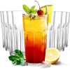 Highball Drinking Glasses Set of 9, Water Glasses 16 oz,Iced Tea Glasses for Water, Juice,
