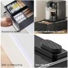 Kitchen Organizer Stand with Drawer, Coffee Maker & Appliance Holder Tea Pod Storage Space Saving Under-Appliance Organizer for