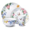 5184213 Annabelle Dinnerware Set, 16 Piece, Multicolored